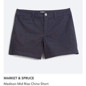 NWOT Market & Spruce Madison Shorts Navy 12